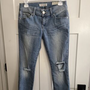 Guess Blue Distressed Jeans